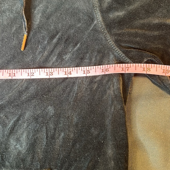 Betsey Johnson Performance Zip Hoodie & Jogger Velour Set - Picture 4 of 13